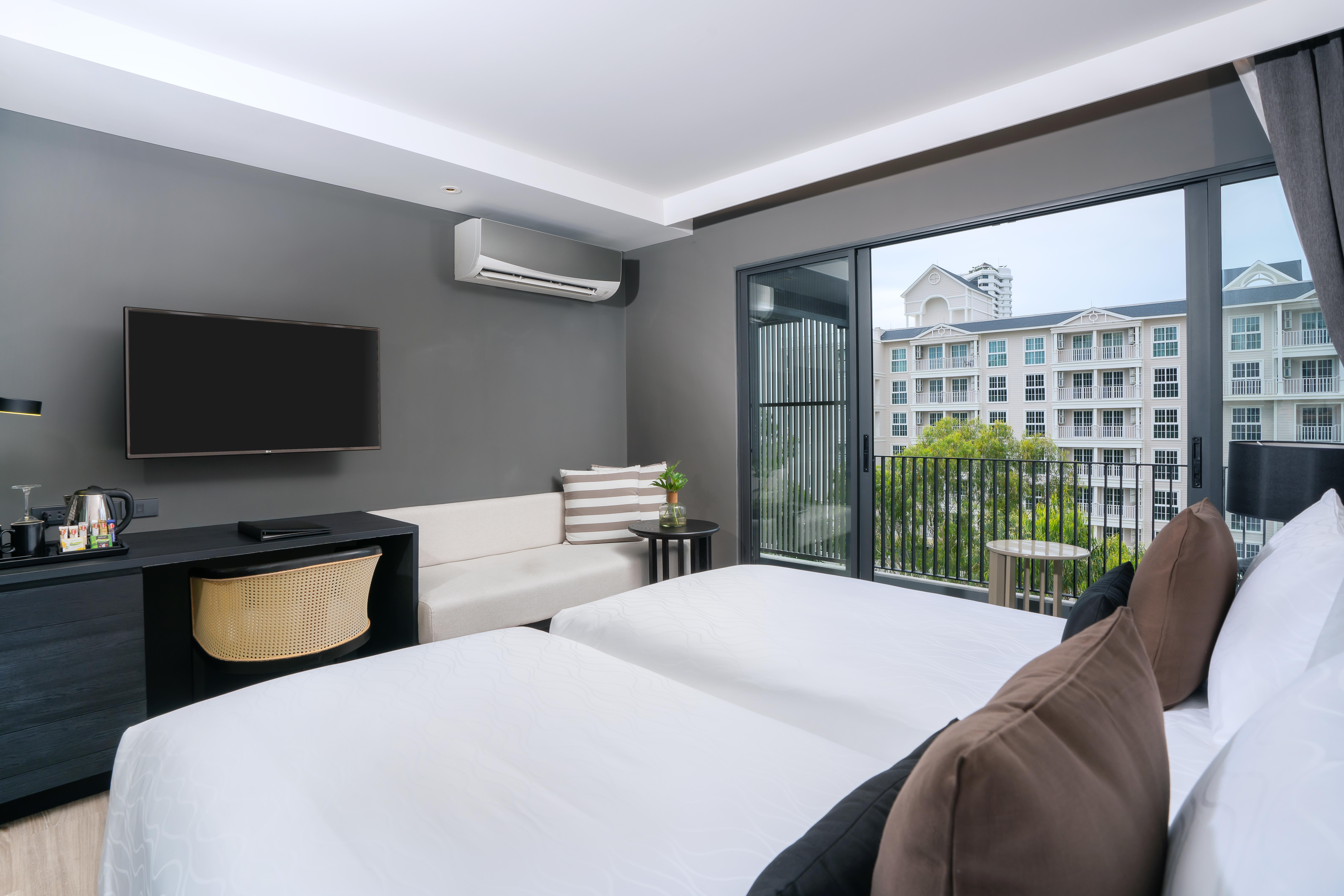 Bayphere Hotel Pattaya Jc Na Chom Thian Esterno foto Deluxe Room